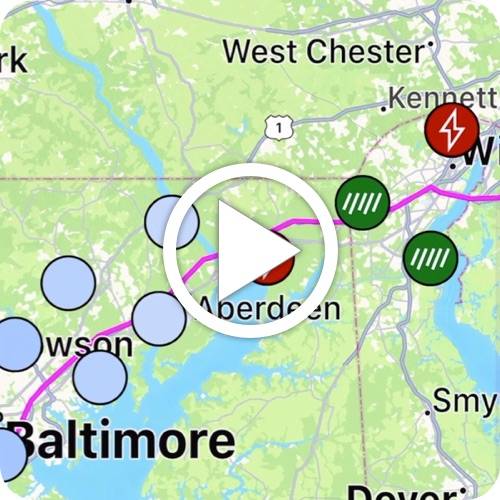 More forecast points than any other route app